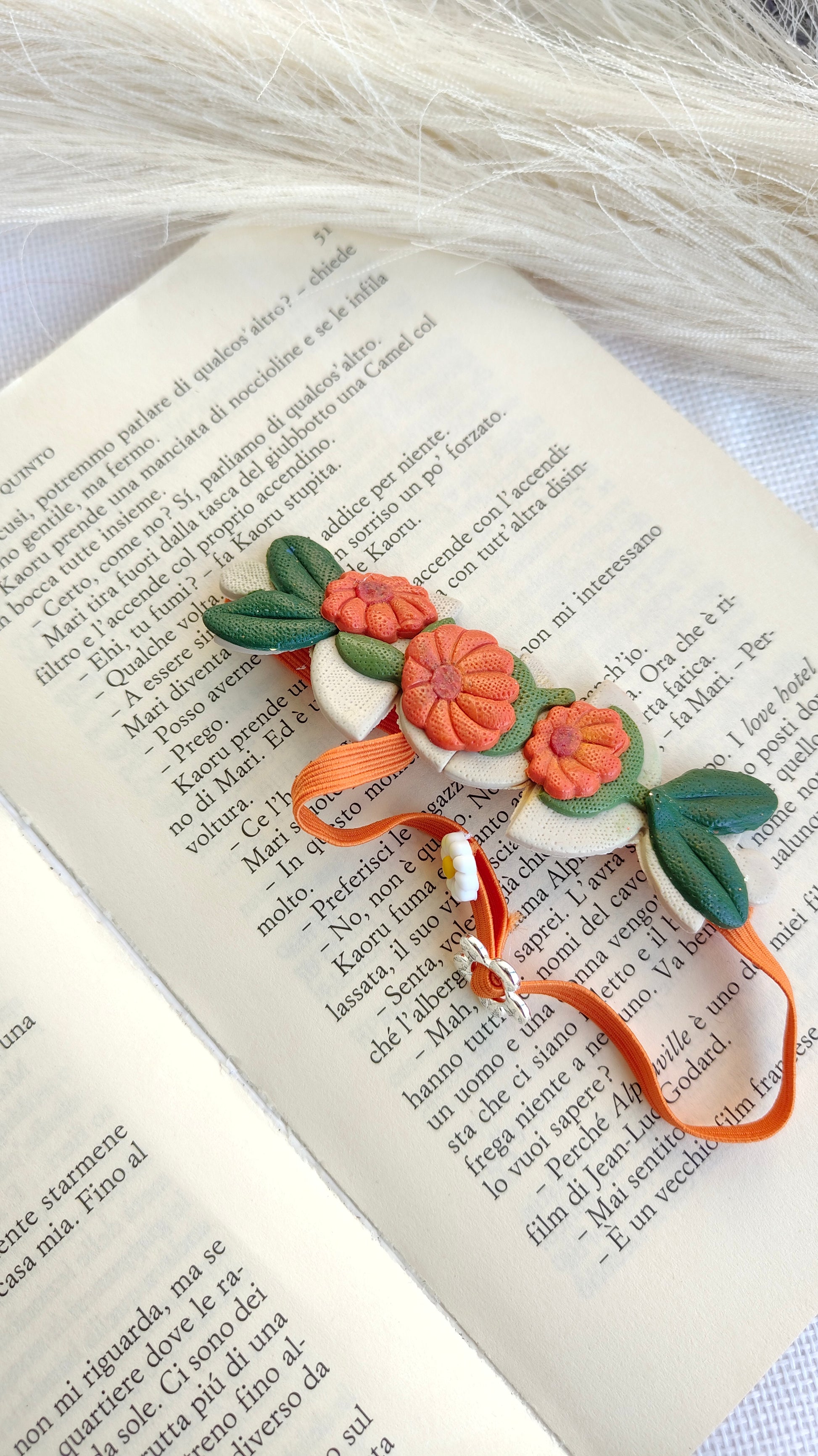 Collezione Boho Chic | Segnalibri gioiello | Calendula