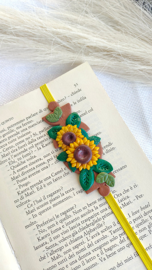 Collezione Boho Chic | Segnalibri gioiello | Girasoli