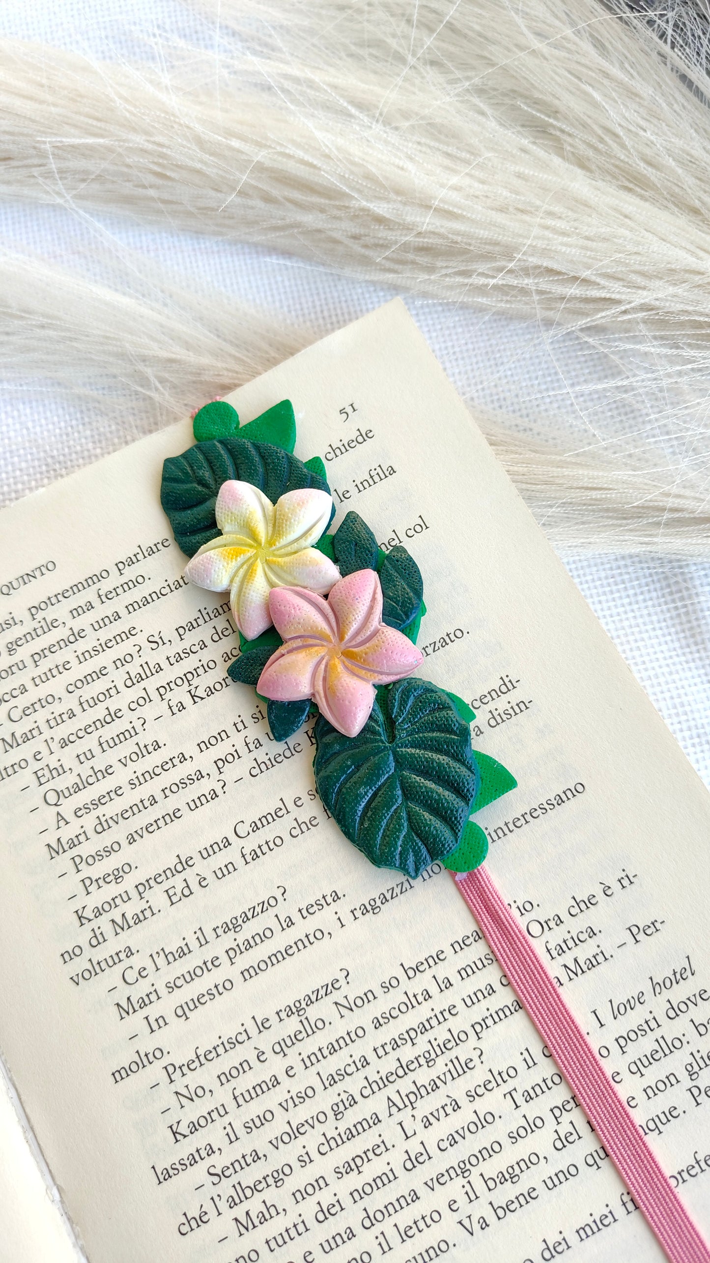 Collezione Boho Chic | Segnalibri gioiello | Frangipane