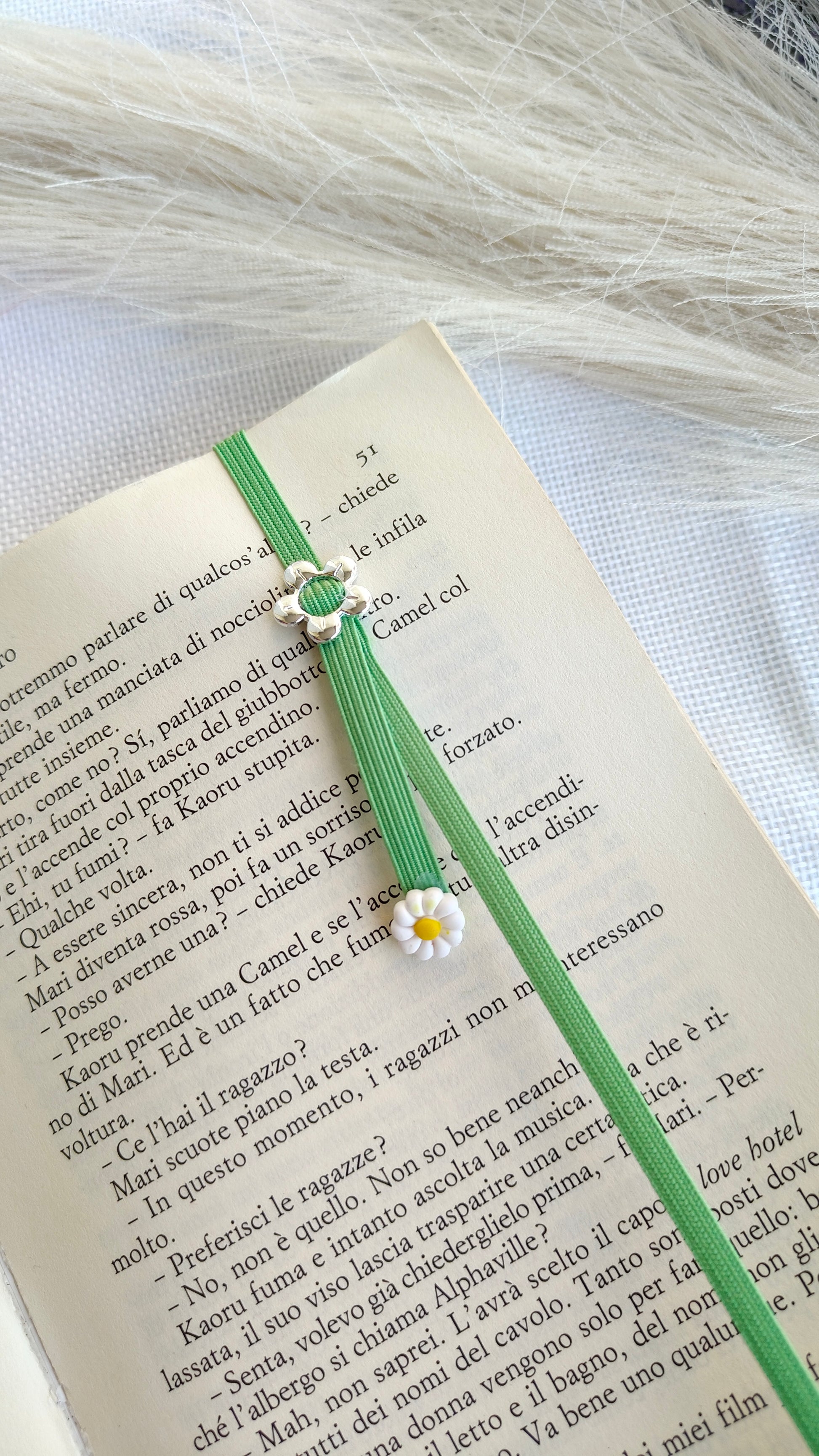 Collezione Boho Chic | Segnalibri gioiello | Margherite