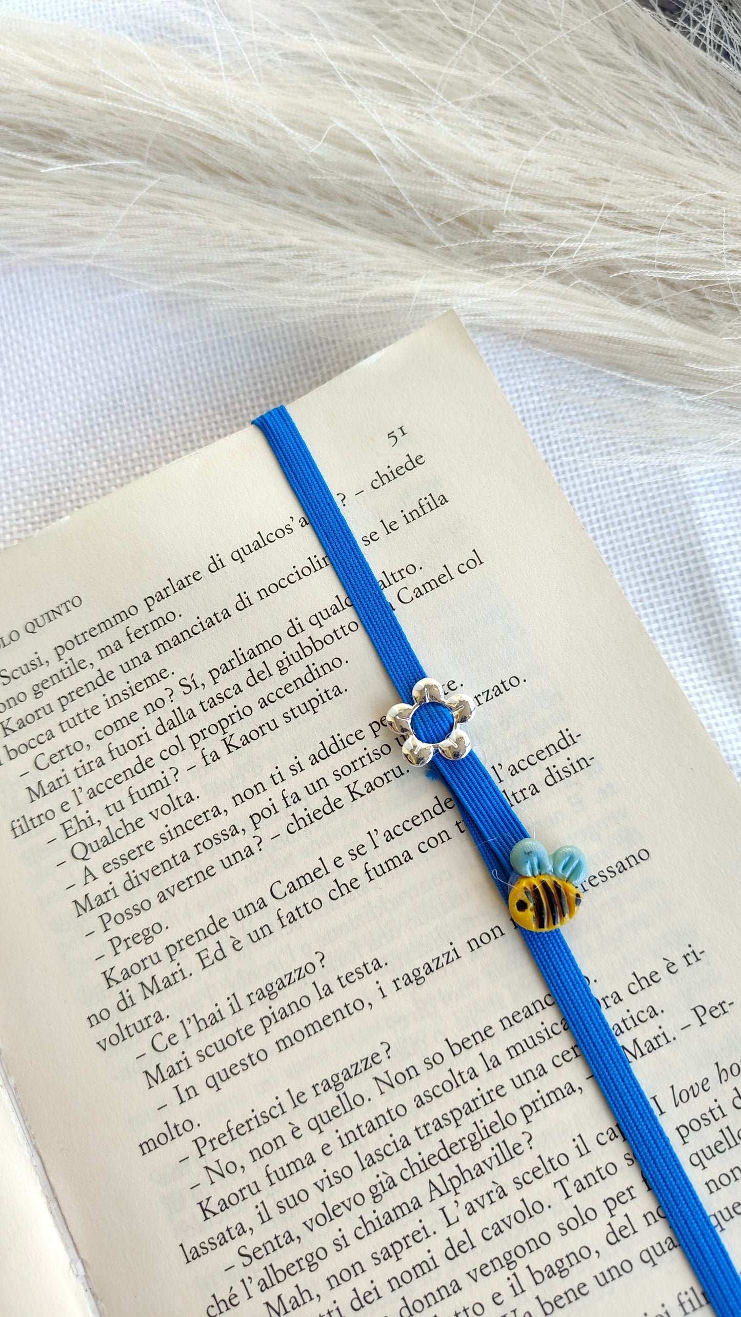 Collezione Boho Chic | Segnalibri gioiello | Rose Rosse