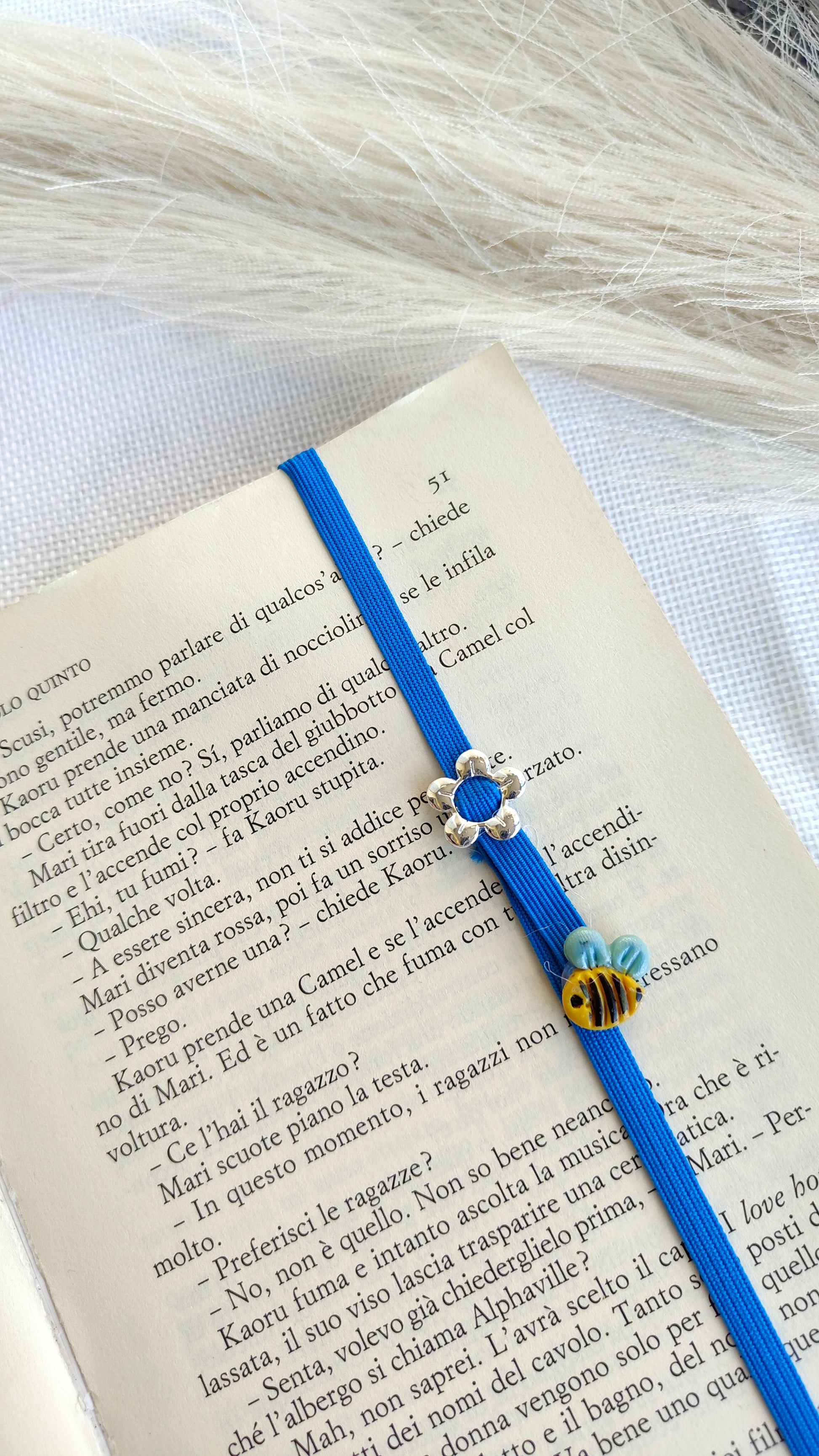 Collezione Boho Chic | Segnalibri gioiello | Rose Rosse