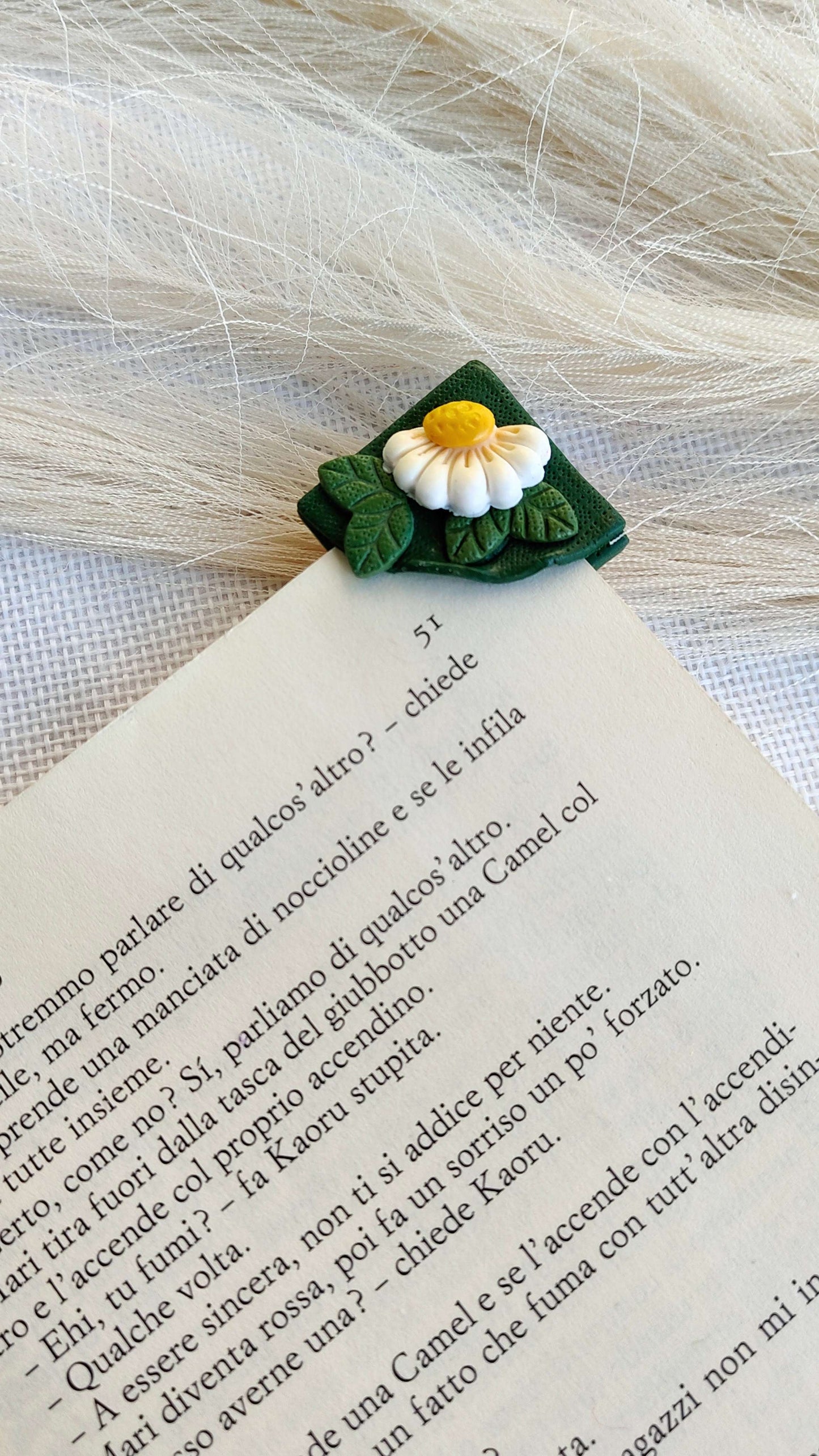 Collezione Boho Chic | Segnalibri gioiello | Margherite