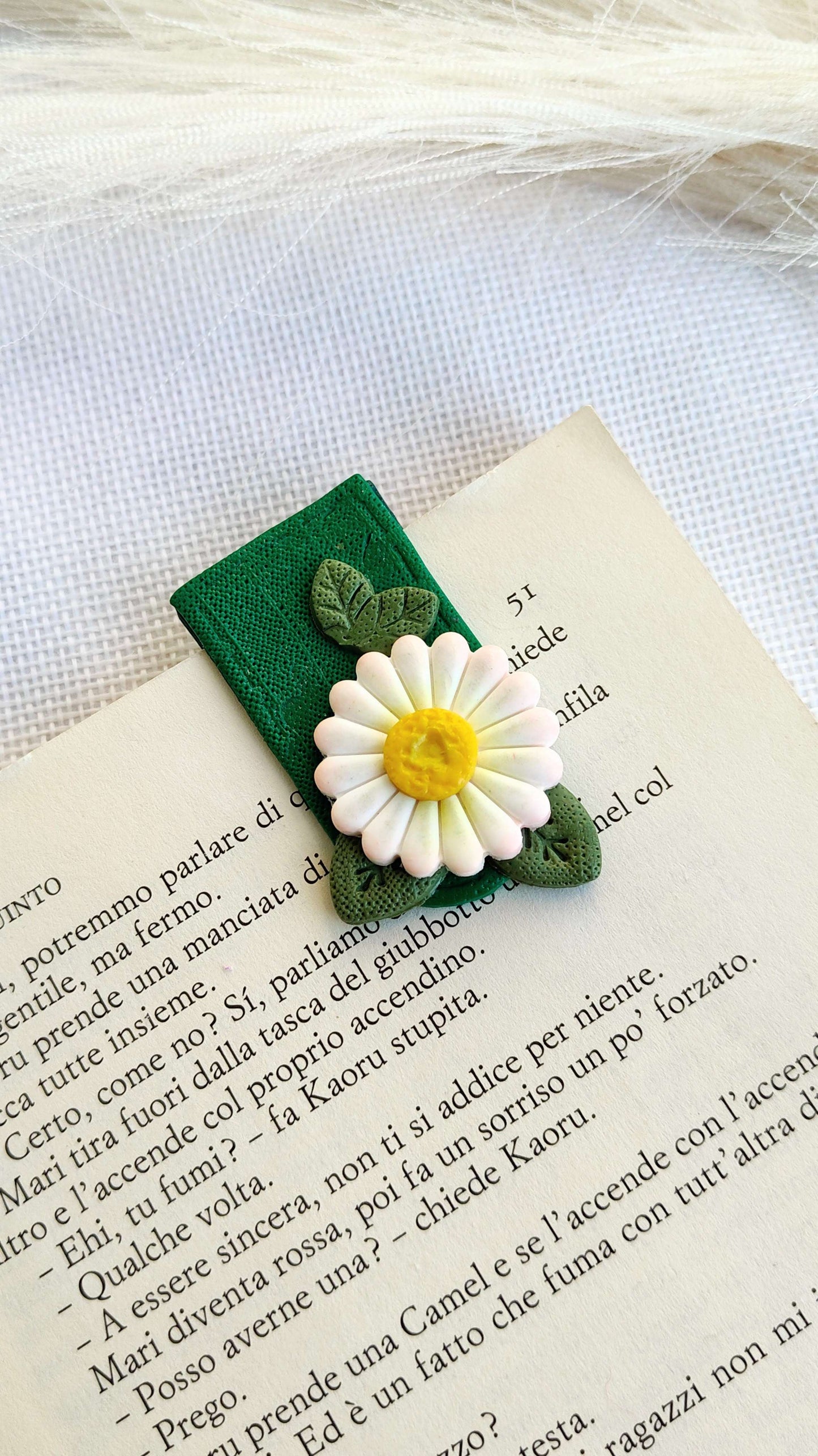 Collezione Boho Chic | Segnalibri gioiello | Margherite