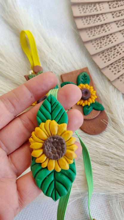 Collezione Boho Chic | Segnalibri gioiello | Girasoli