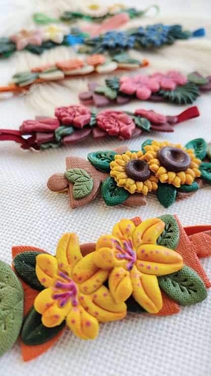 Collezione Boho Chic | Segnalibri gioiello | Rose Rosse