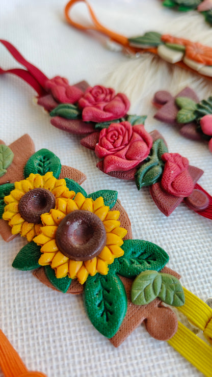 Collezione Boho Chic | Segnalibri gioiello | Girasoli