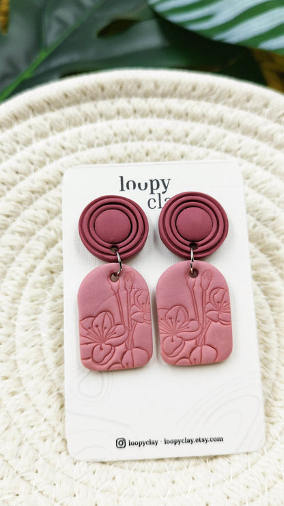 Collezione Etnica Boho | Orecchini "Orchidea Nobile"