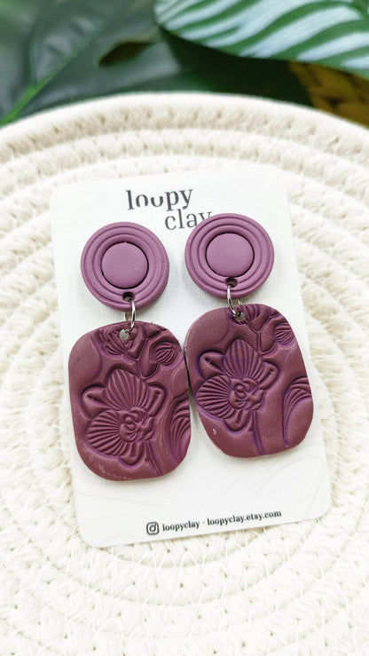 Collezione Etnica Boho | Orecchini "Orchidea Nobile"