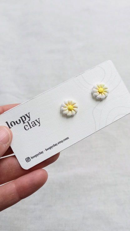 Orecchini Margherite Girasole, Orecchini minimal