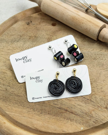 Orecchini Liquirizia