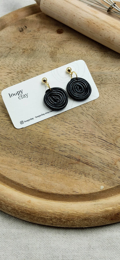 Orecchini Liquirizia