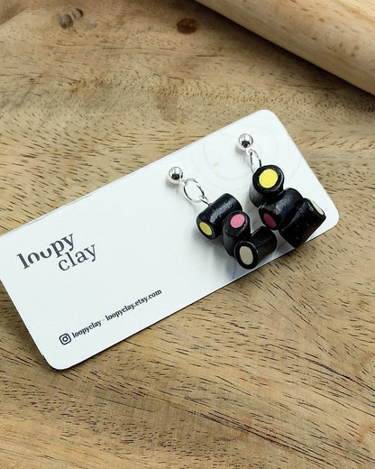 Orecchini Liquirizia