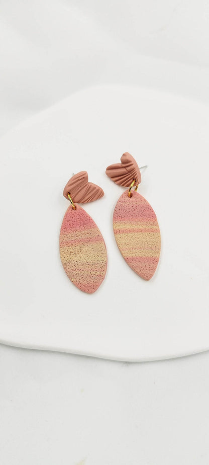 Orecchini pendenti romantici