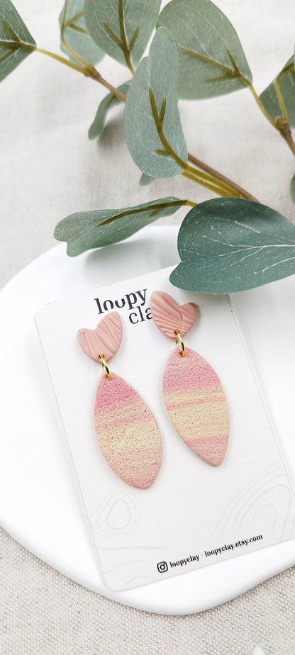 Orecchini pendenti romantici