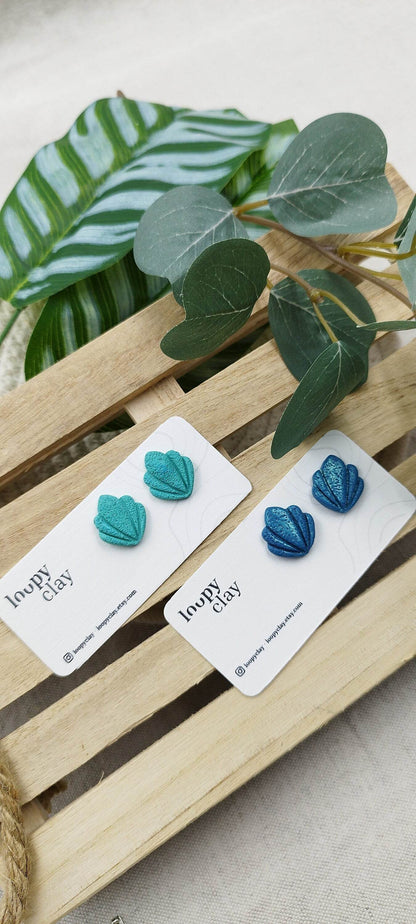 Orecchini a forma di conchiglia