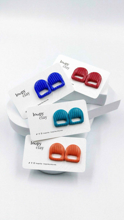 Orecchini Lineari linguetta