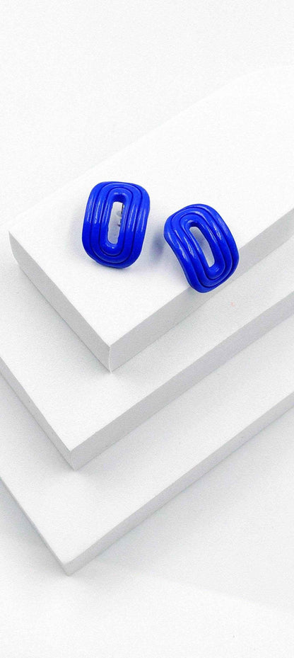 Orecchini Huggies - minimal design colori Fluo