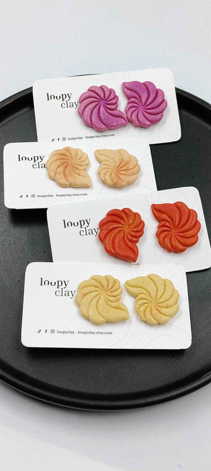 Orecchini Conchiglia a Clip, leggeri pratici e minimal chic