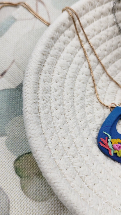 Seabed Necklace, Coral Reef