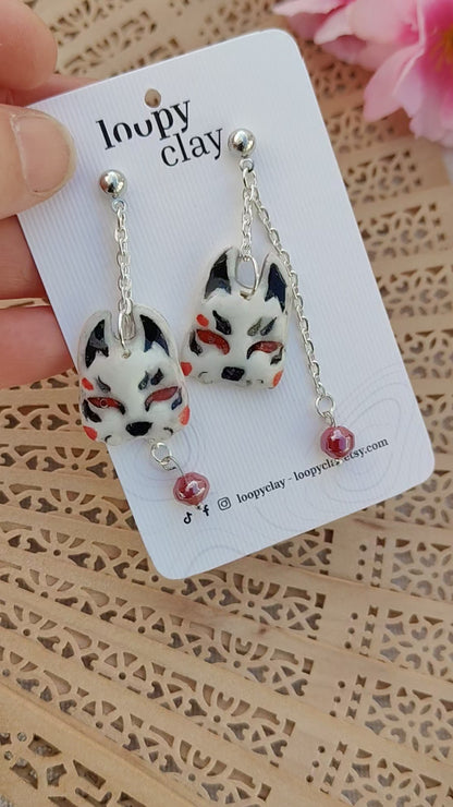 Orecchini Kitsune Spirit | Collezione I Love Japan