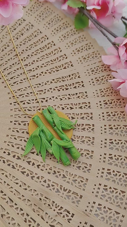 Collana Bamboo Zen Circle | I Love Japan