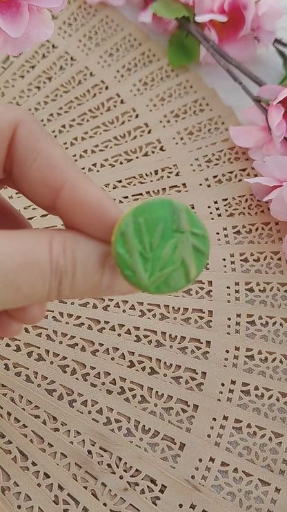 Anello Bamboo Forest Cameo Circle | I Love Japan